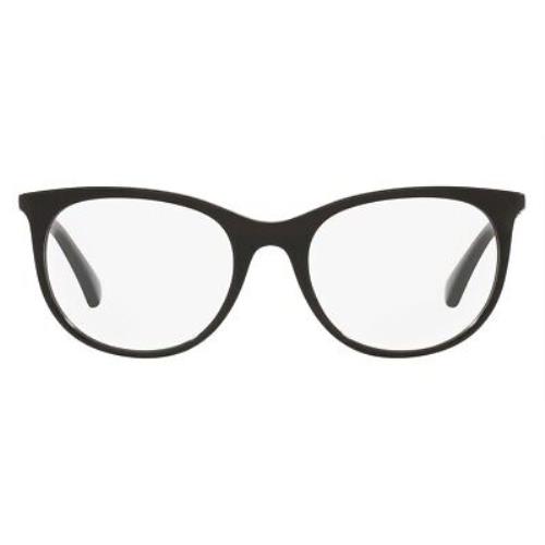Ralph Lauren RA7139 Eyeglasses RX Women Shiny Black Oval 53mm