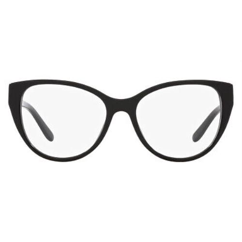 Ralph Lauren RL6234BU Eyeglasses Women Black Cat Eye 53mm