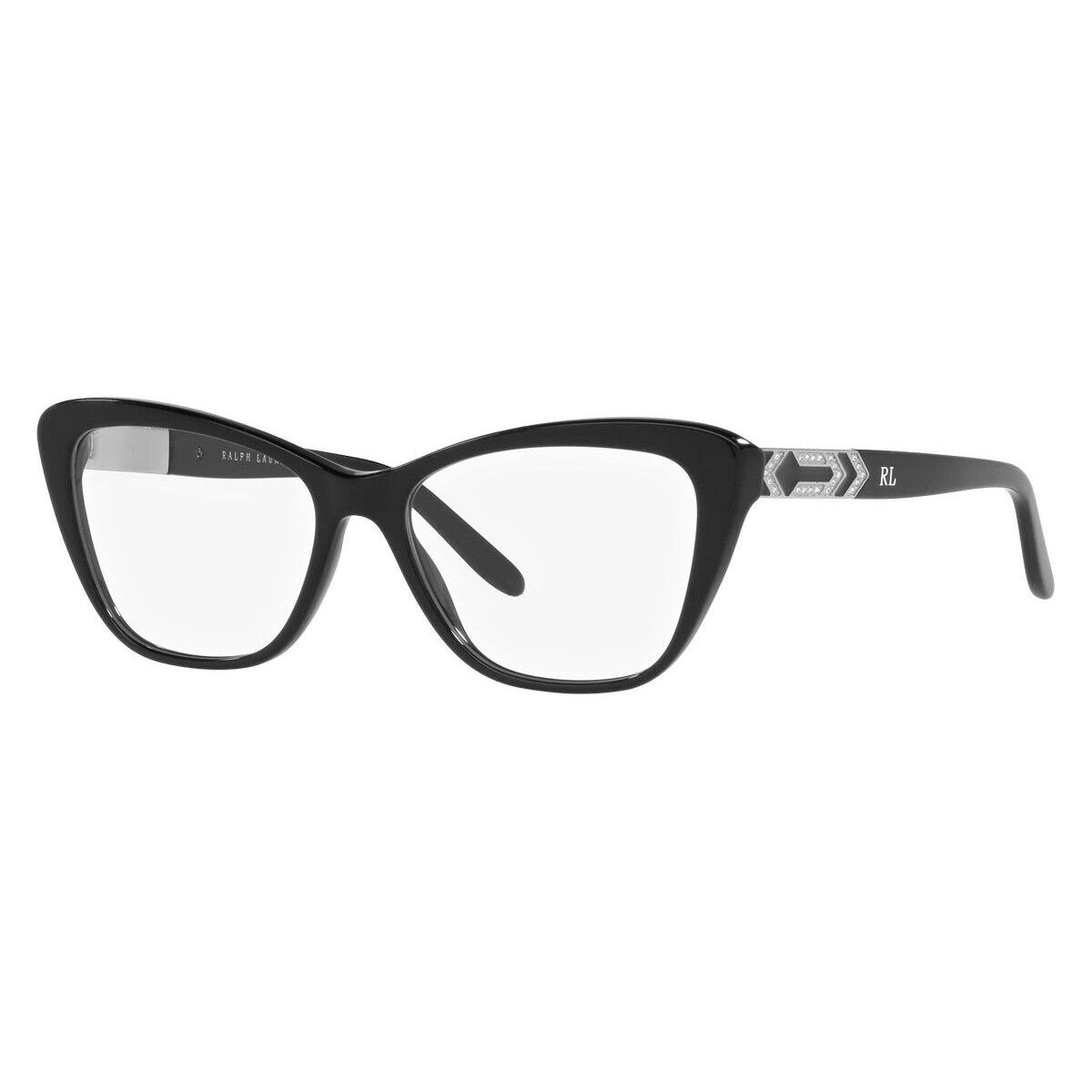 Ralph Lauren 0RL6217B Eyeglasses Women Black Butterfly 52mm