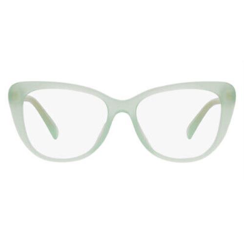 Ralph Lauren RL6232U Eyeglasses Women Opal Mint Cat Eye 52mm