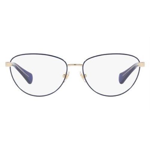 Ralph Lauren 0RA6049 Eyeglasses RX Women Blue Cat Eye 53mm