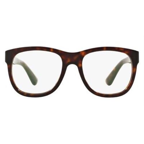 Ralph Lauren RL6143 Eyeglasses Women Havana Square 54mm