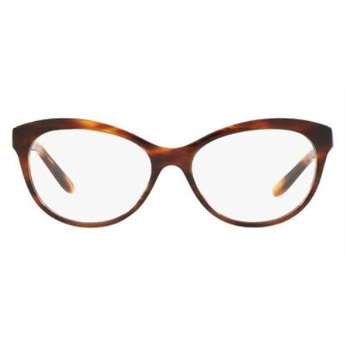 Ralph Lauren 0RL6216U Eyeglasses RX Women Havana Cat Eye 53mm
