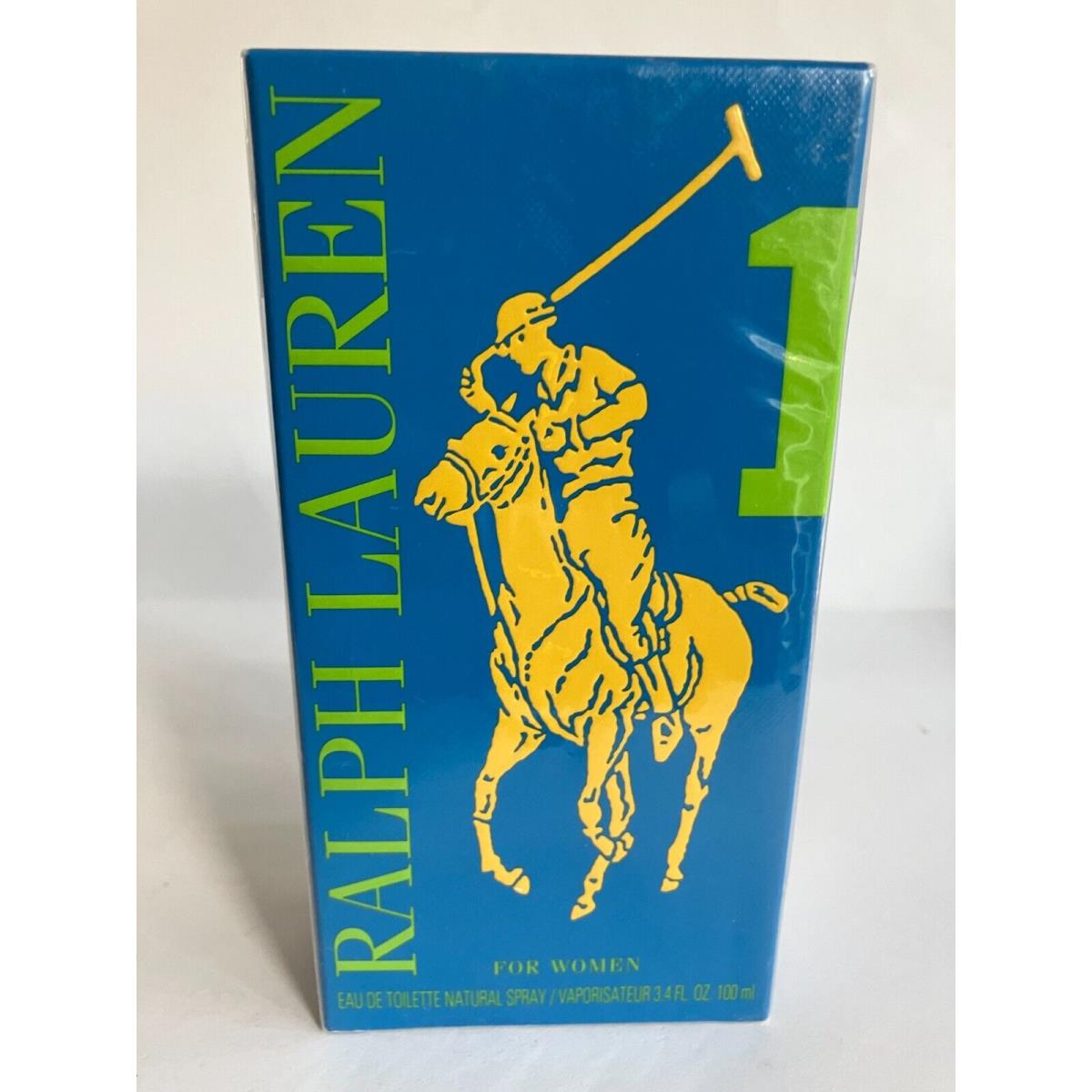 Ralph Lauren Big Pony 1 For Women 3.4oz Edt Spray Rare