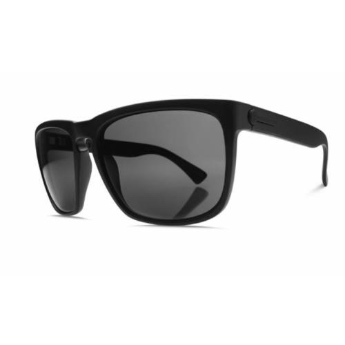 Electric Knoxville XL Sunglasses Matte Black with Grey Lens - Frame: Black, Lens: Grey