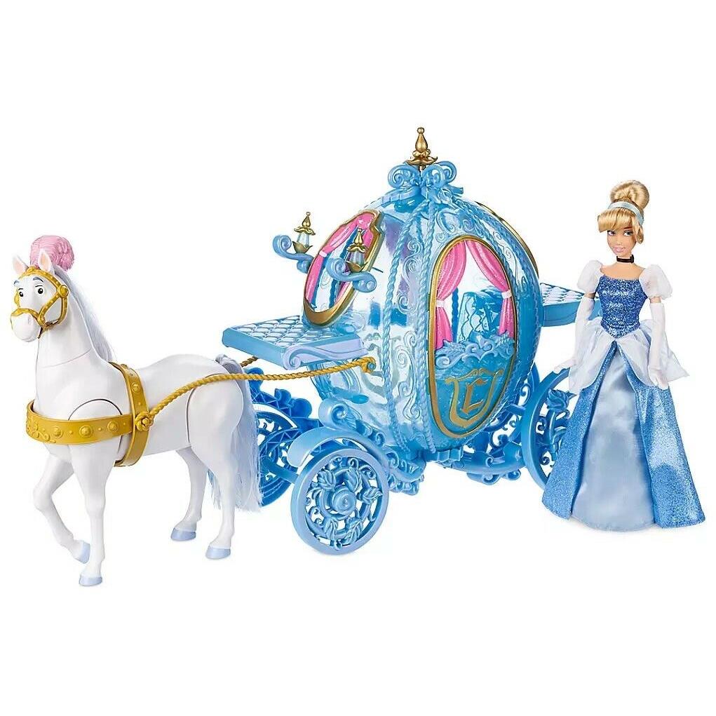 Cinderella and Carriage Deluxe Gift Play Set Includes Doll Horse Disney Princess