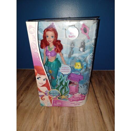 Disney Princess Ariel`s World Ariel`s Treasure Gift Set Mattel 2014 Rare