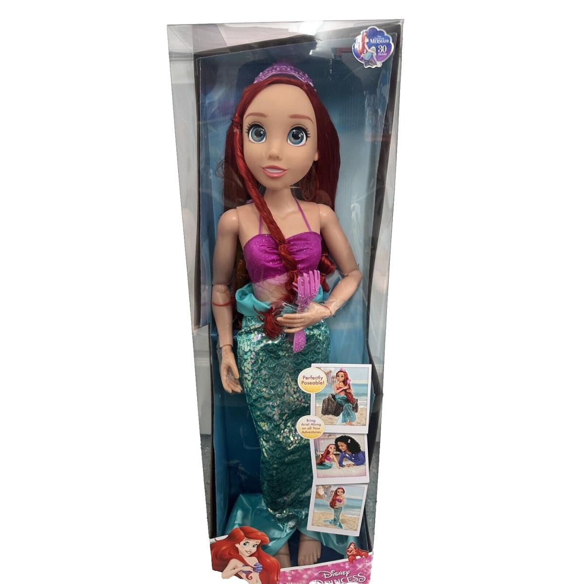 Disney Princess Little Mermaid Large 32 Tall Playdate Ariel Doll Jakks