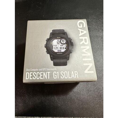 Garmin Descent G1 Solar - Black