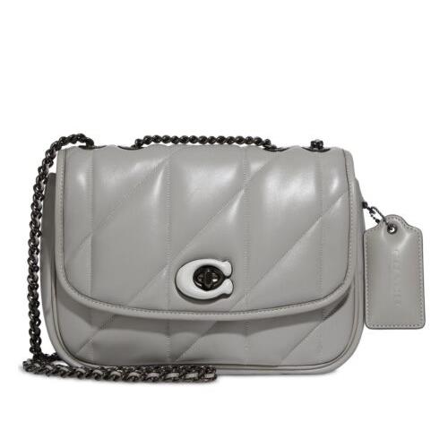 Coach Quilted Pillow Madison Shoulder Bag with Chain Strap