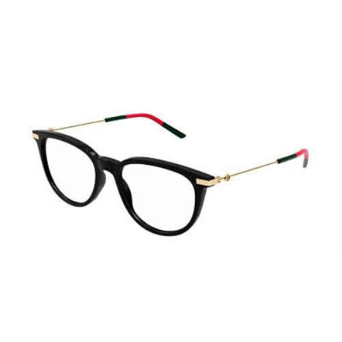 Gucci GG1200o-001 Black Gold Eyeglasses