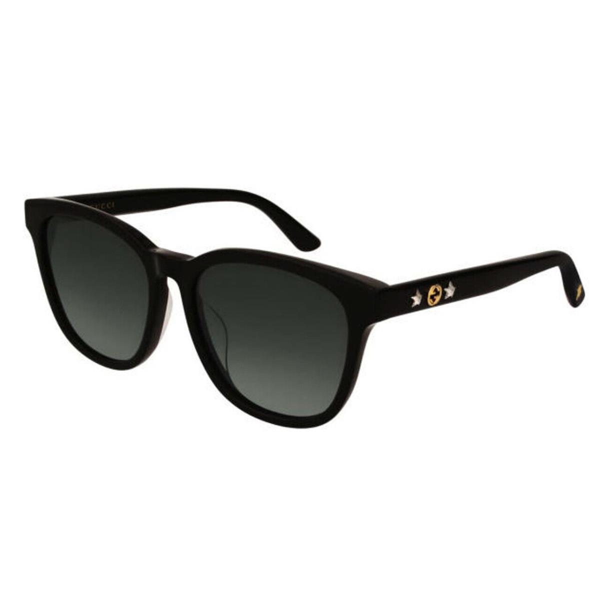 Gucci Black/gray 56-17-145MM Unisex Sunglasses GG0232SK 001