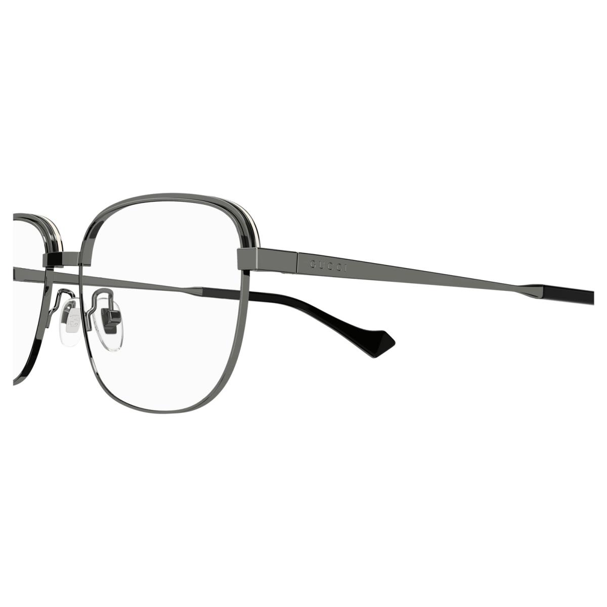 Gucci GG1102o-005 Ruthenium Ruthenium Eyeglasses