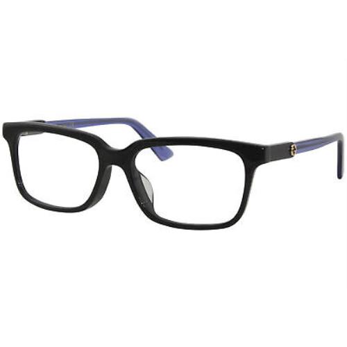 Gucci GG0557O 004 Eyeglasses Women`s Blue Full Rim Optical Frame 53mm