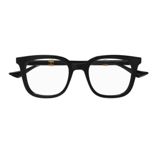 Gucci GG1497O 005 Black Soft Square Men`s Eyeglasses