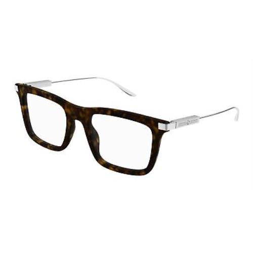 Gucci GG1438o-002 Havana Silver Eyeglasses