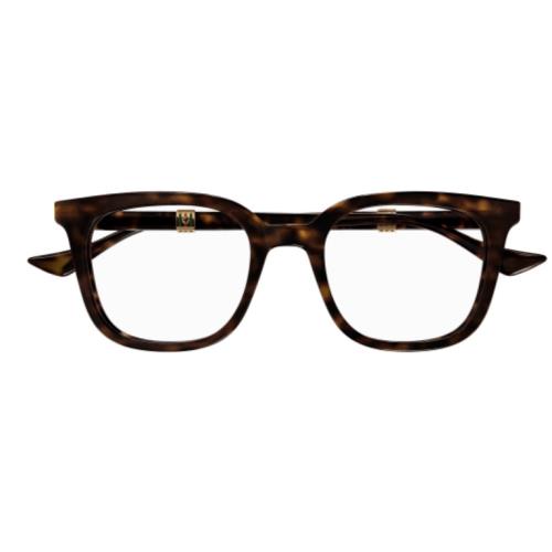 Gucci GG1497O 006 Havana Soft Square Men`s Eyeglasses