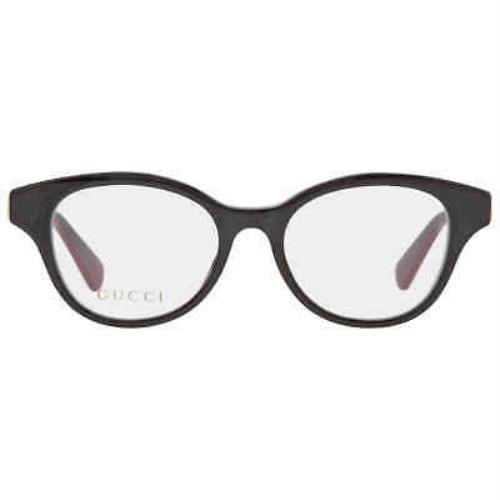 Gucci Transparent Oval Ladies Eyeglasses GG0924O 003 49 GG0924O 003 49