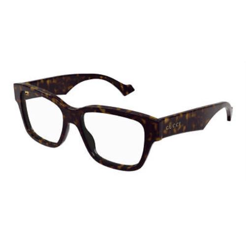 Gucci GG1428o-005 Havana Havana Eyeglasses