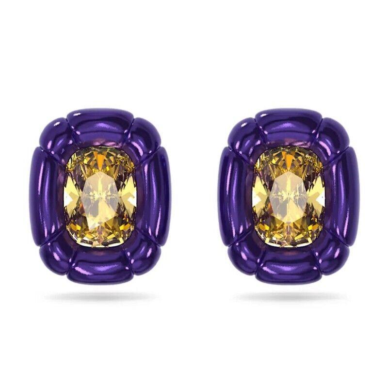 Swarovski Women`s Dulcis Purple Swarovski Crystal Earring 5613729