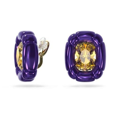 Swarovski Women`s Dulcis Purple Swarovski Crystal Earring 5613729