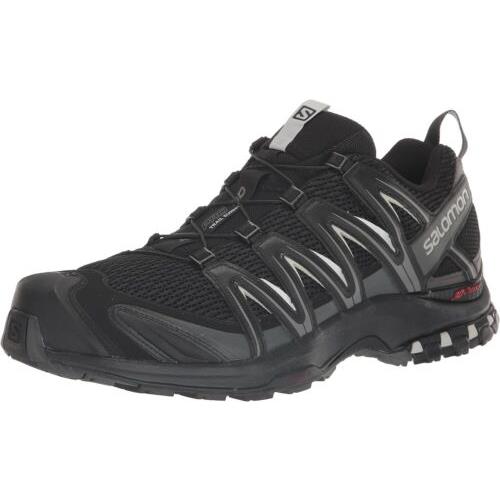 Salomon L39251400 Men`s XA Pro 3D Trail Running Shoes Black 9.5 M US