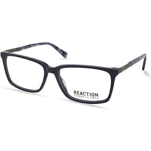 Kenneth Cole Reaction KC 870 KC0870 Shiny Blue 090 Eyeglasses