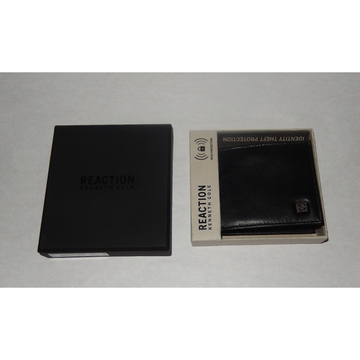 Kenneth Cole Reaction Men`s Wallet Leather X-capacity Slimfold ST 31KD13