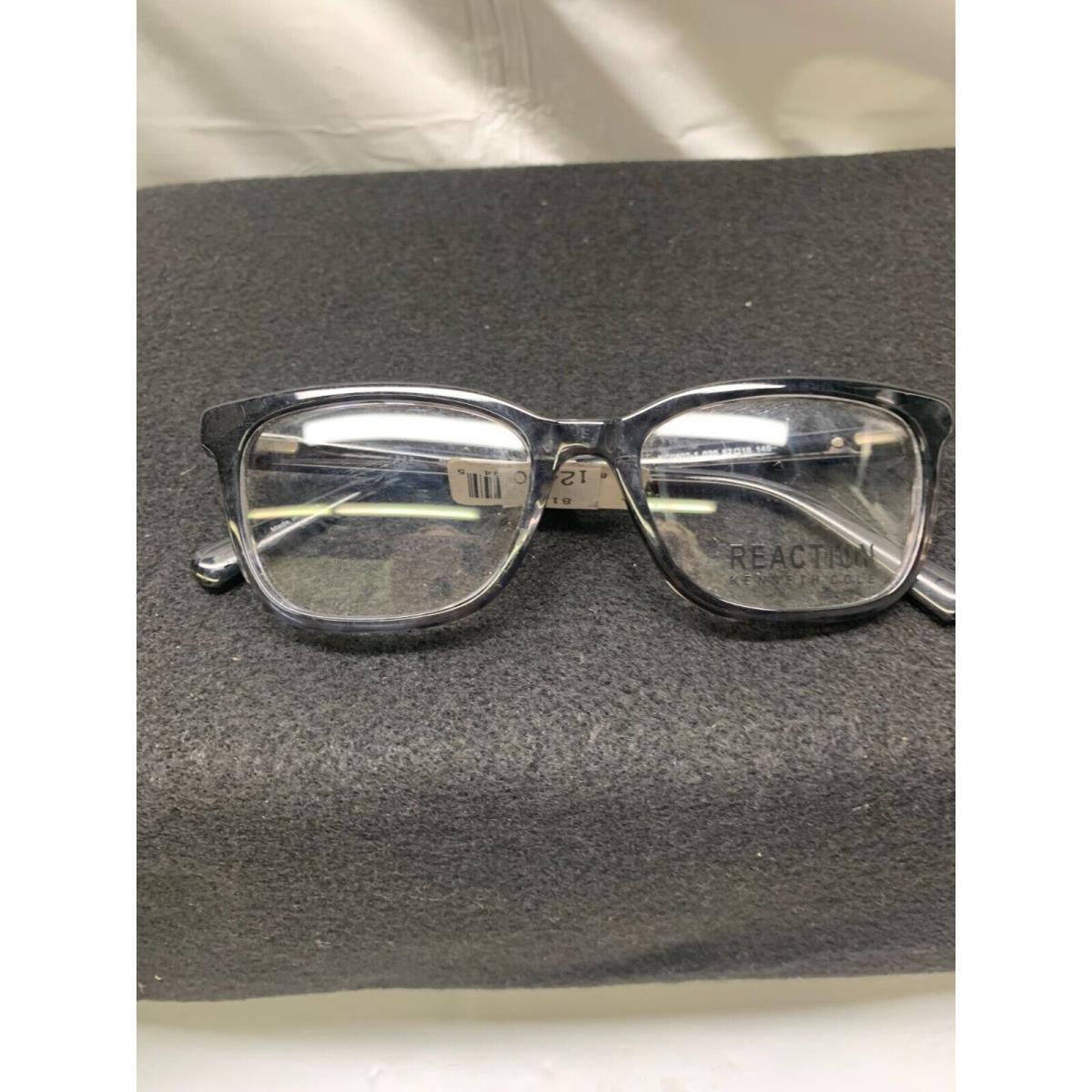 Kenneth Cole Reaction KC0802-1 Eyeglasses Grey/other 52-18-145 Demo Lense