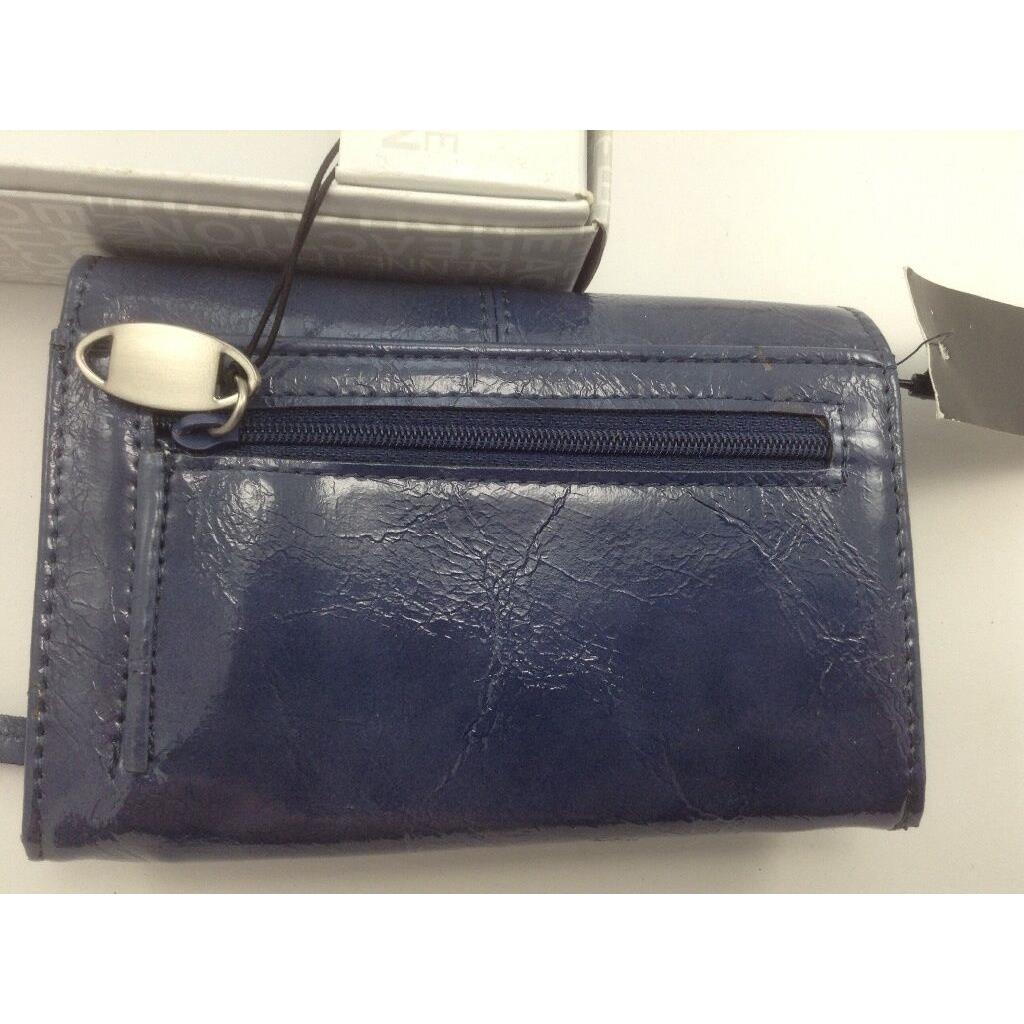 Women`s Kenneth Cole Reaction Blue Moonlight Leather Wallet