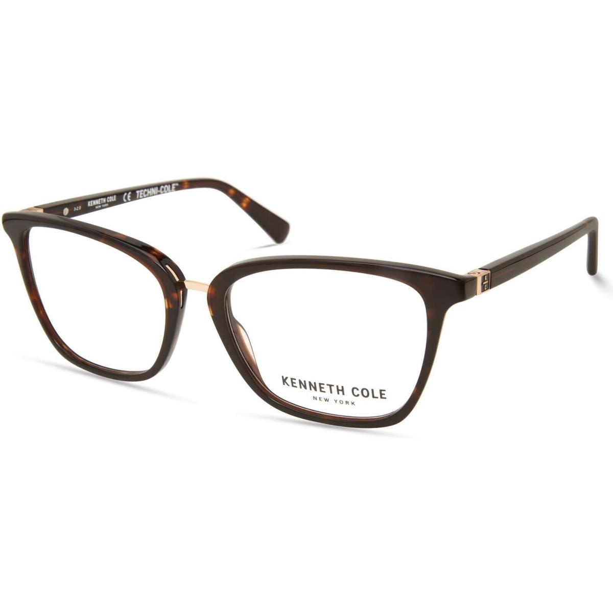 Kenneth Cole KC0328 Tortoise 052 Plastic Optical Eyeglasses Frame 55-17-140 0328