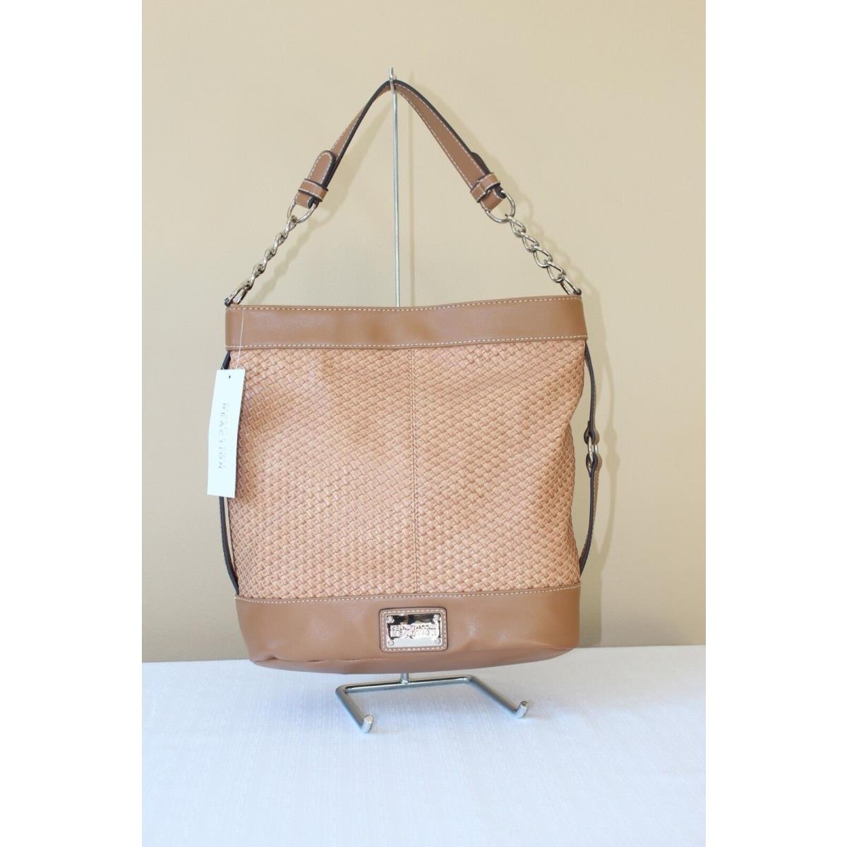 Kenneth Cole Reaction KN 1262/13 Hand Bag Basket Hobo Natural Color