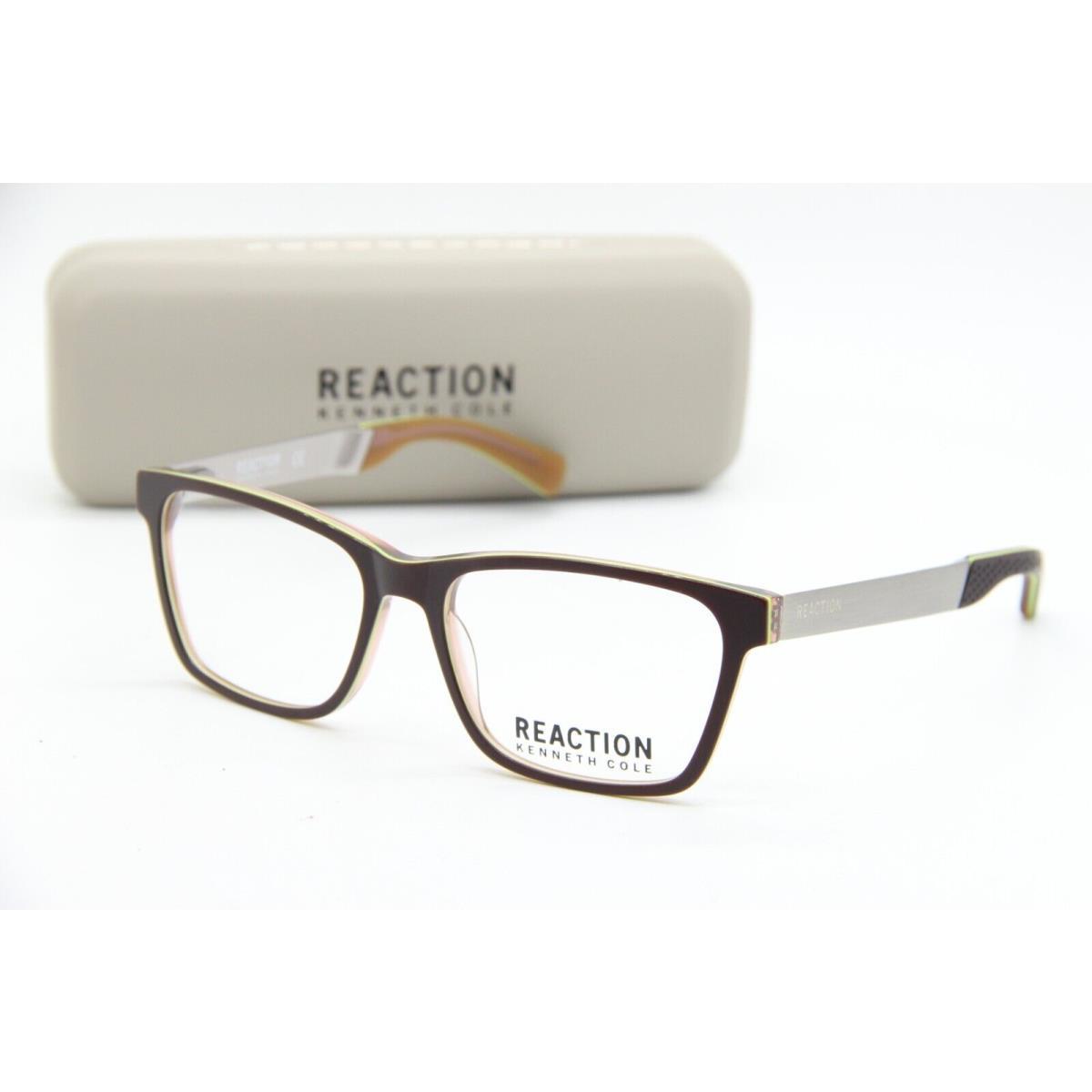 Kenneth Cole Reaction KC 0790/V 050 Brown Eyeglasses W/case 54-16