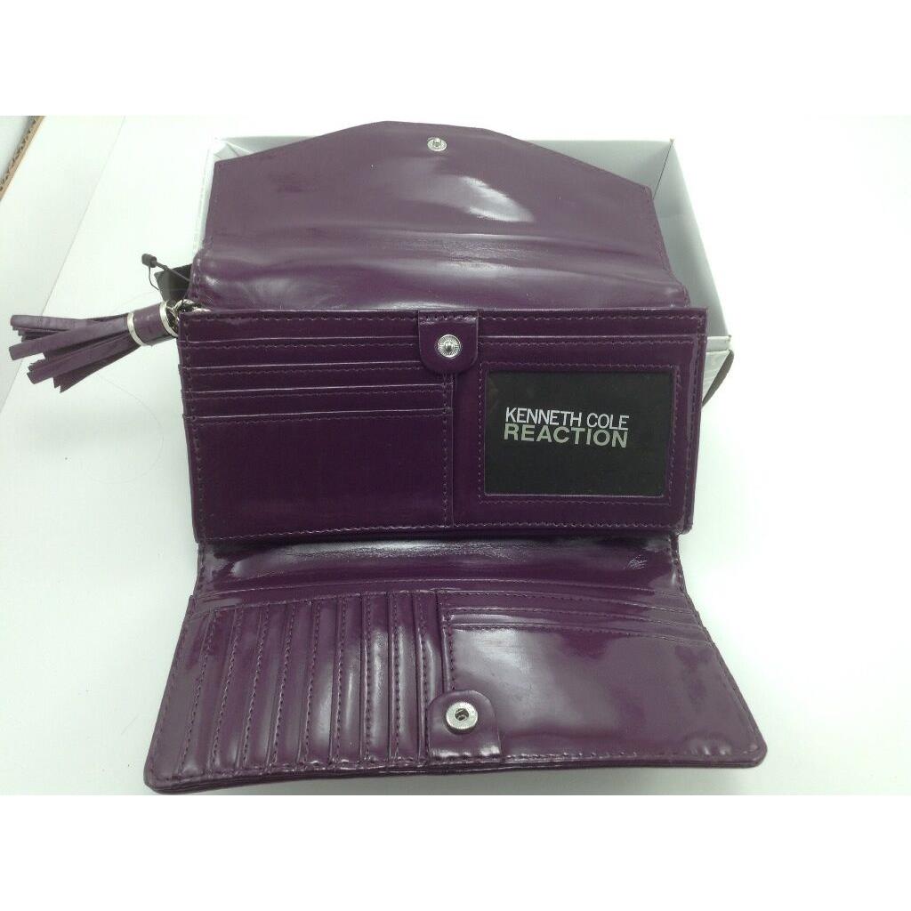 Women`s Kenneth Cole Reaction Purple Moonlight Wallet