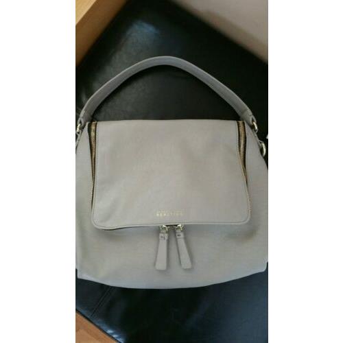 Kenneth Cole Reaction Gray Leather Purse