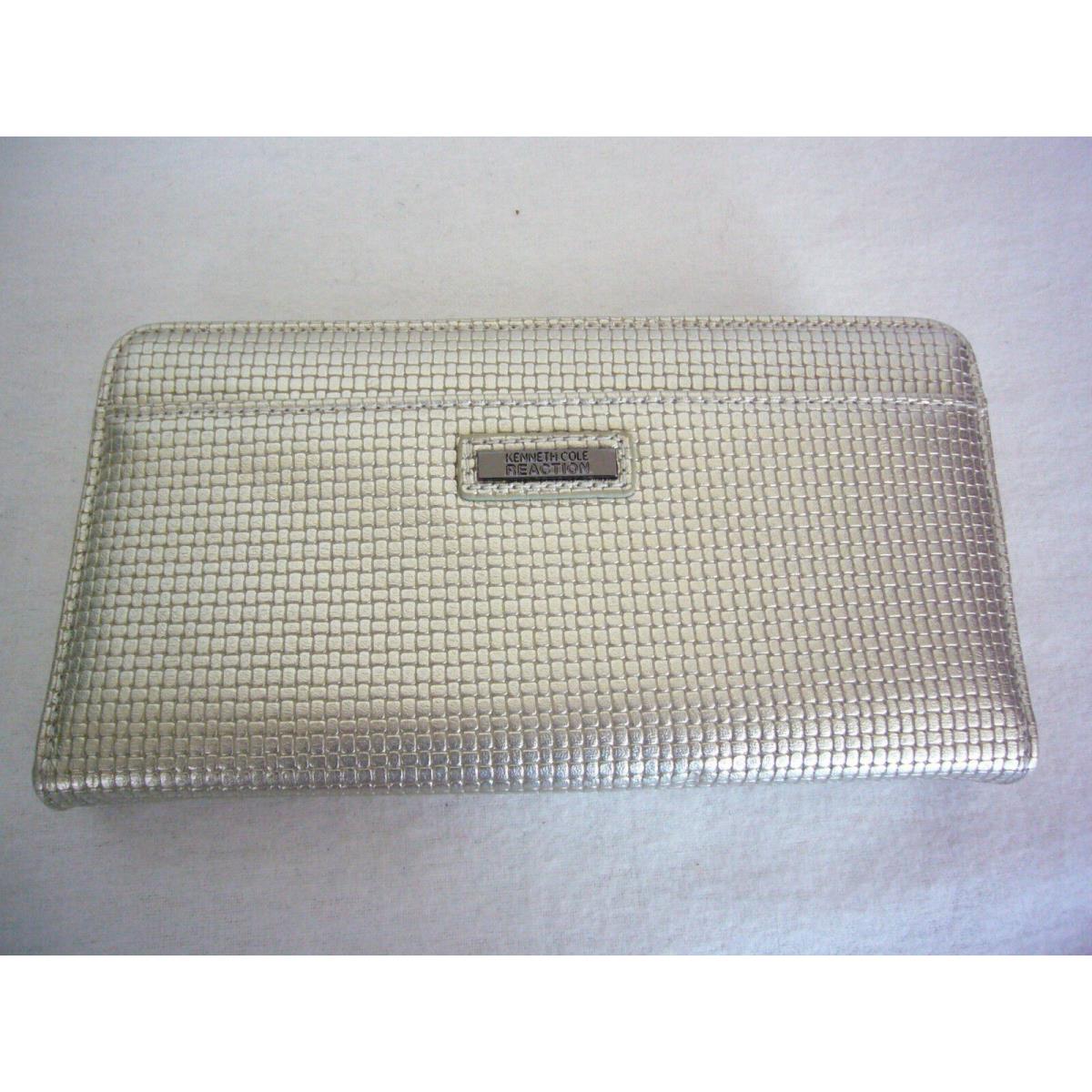 Kenneth Cole Reaction Swing Dance Continental Metallic Fold-over Wallet