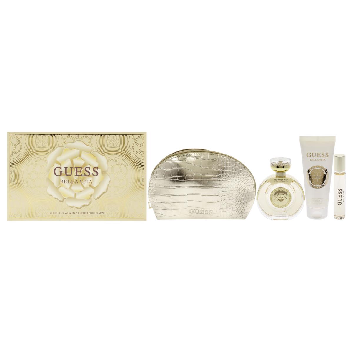 Guess Bella Vita by Guess For Women - 4 Pc Gift Set