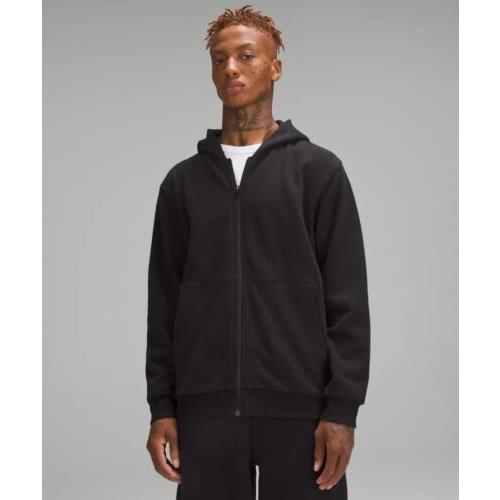 Lululemon Men s Steady State Full-zip Hoodie Sweatshirt Black Size Medium