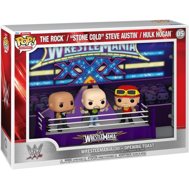 Funko Pop Moments Deluxe: Wwe Wrestlemania 30 - Opening Toast Toy Gift