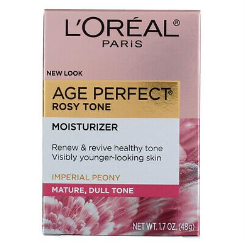 3 Pack L`oreal Paris Age Perfect Body Moisturizer Rosy Tone 1.7 oz