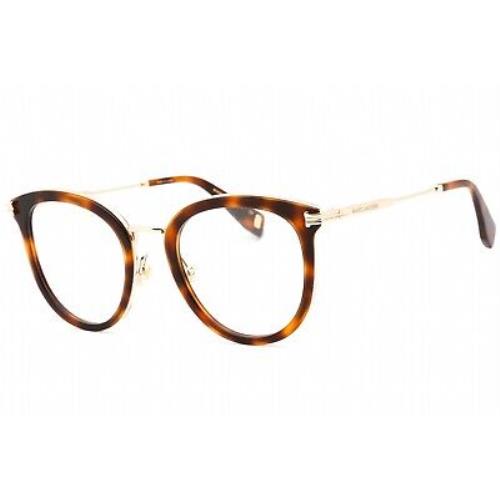 Marc Jacobs MJ 1055 02IK 00 Eyeglasses Havana Gold Frame 50 Mm