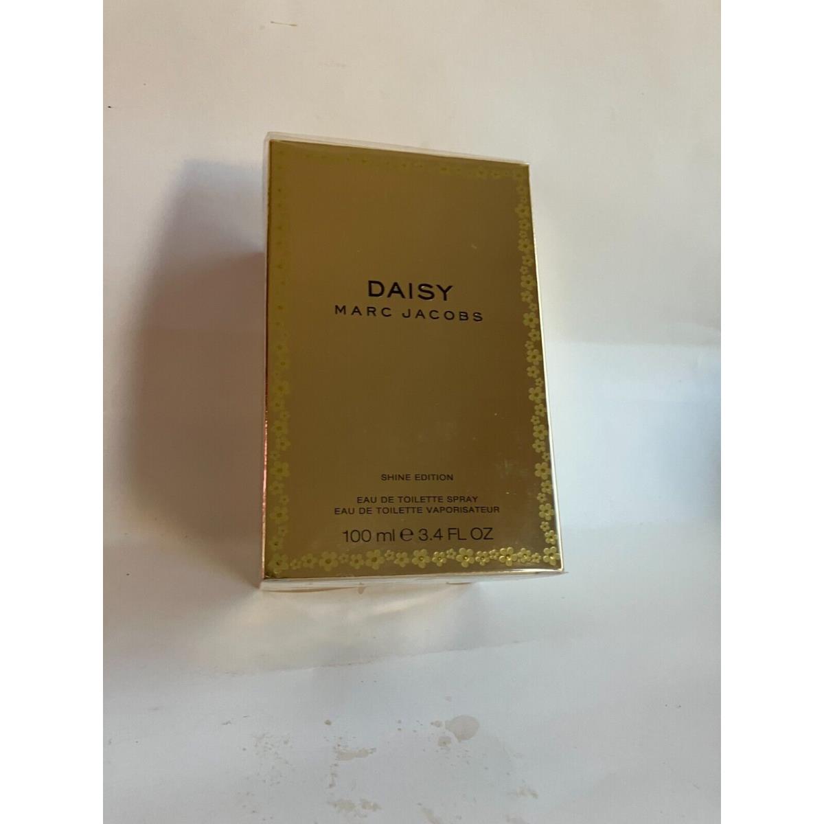 Marc Jacobs Daisy Shine Edition Gold 3.4oz Edt Spray For Women