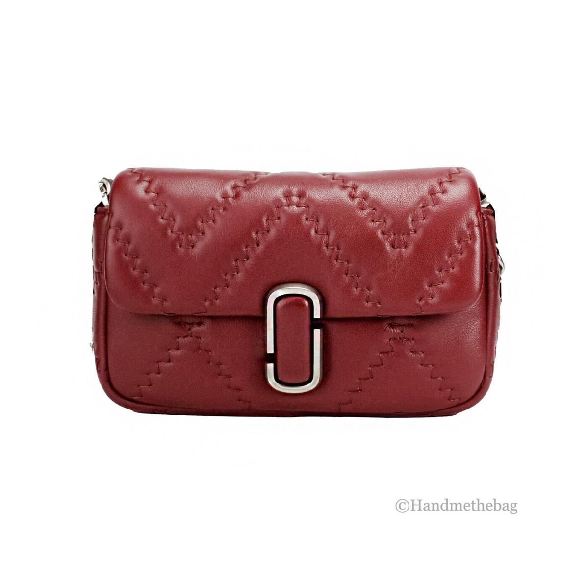 Marc Jacobs The J Marc Mini Cherry Quilted Leather Convertible Shoulder Bag