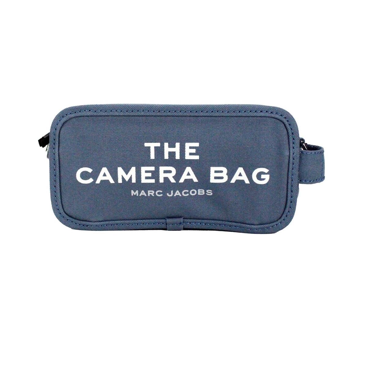 Marc Jacobs The Camera Bag Blue Shadow Canvas Crossbody Bag