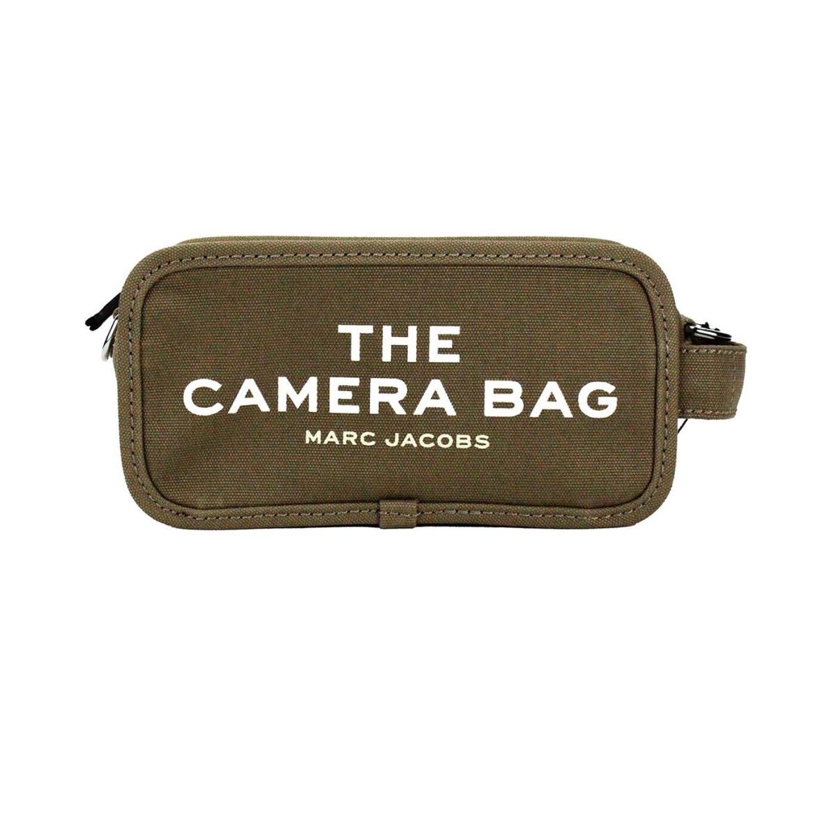 Marc Jacobs The Camera Bag Slate Green Canvas Crossbody Bag