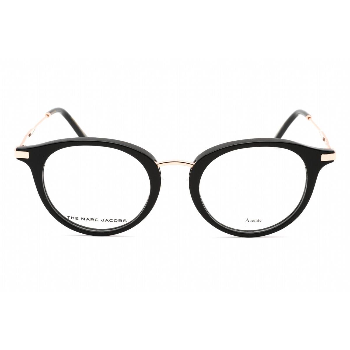 Marc Jacobs MJ623G-RHL-49 Eyeglasses Size 49mm 20mm 145mm Black Women - black, Frame: black