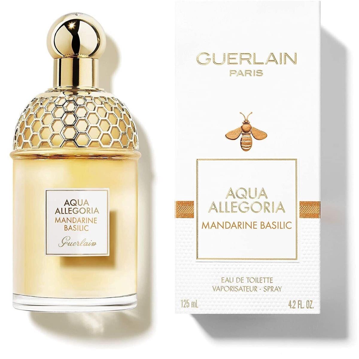 Aqua Allegoria Mandarine Basilic 4.2 OZ Edt Women Perfume Guerlain Bent Box