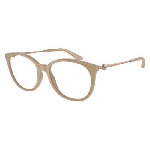 Armani Exchange AX3109 Eyeglasses Shiny Tundra/shiny Rose Gold
