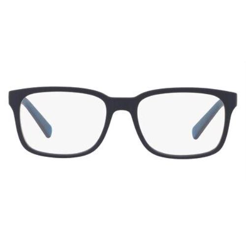 Armani Exchange AX3029 Eyeglasses Men Blue Square 54mm