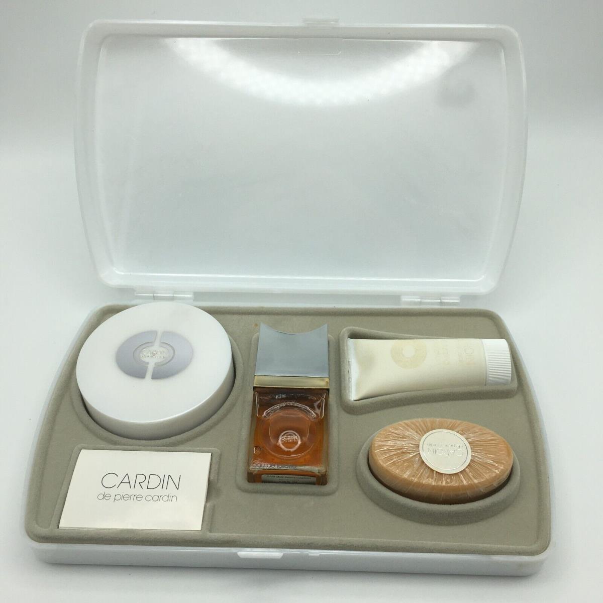 Cardin De Pierre Cardin Eau de Toilette Splash 1.25 oz W/fragrance Case 1970`s